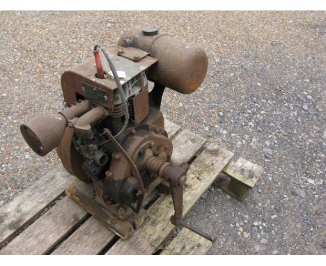 Petter A11 1.5hp air cooled petrol engine No. 515954 (af)