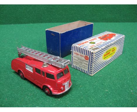 Dinky No. 955 Fire Engine with extending ladder, in blue striped box
