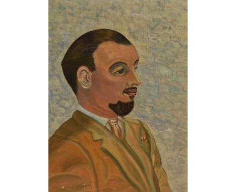 William Clarkson (20th Century, British), member of the Chorley Art Group, oil on board, A portrait of William Edgar Mayer FR