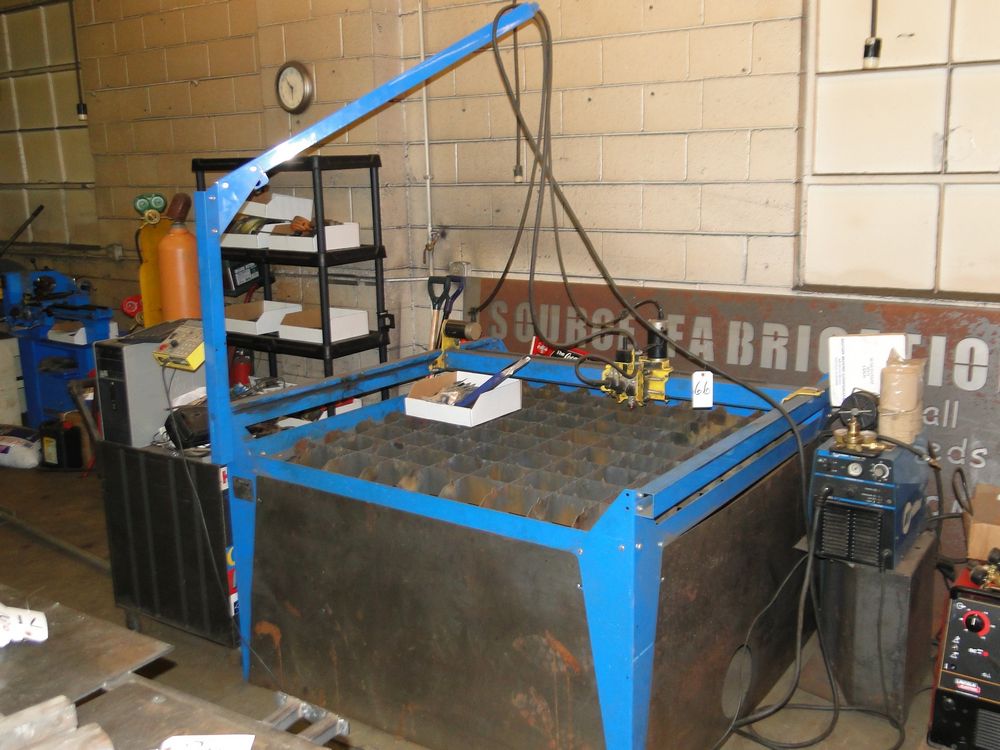 Plasma Cam Model DHC 2 CNC Plasma Cutter, S/N 85863