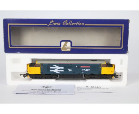 Lima - A OO Gauge Class 37 Diesel loco named Sir Robert McAlpine in BR blue and yellow livery operating number 37425. # L2046