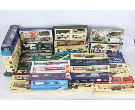 Lledo - A collection of 39 boxed die cast box sets to include - Post Office Telephones #POL1003. D-Day 50th Anniversary of op