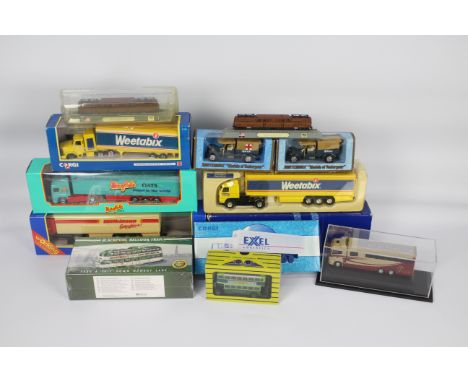Corgi - A collection of diecast model motor vehicles to include Corgi # 59573, Trams of the World, Blackpool Balloom Tram, Co
