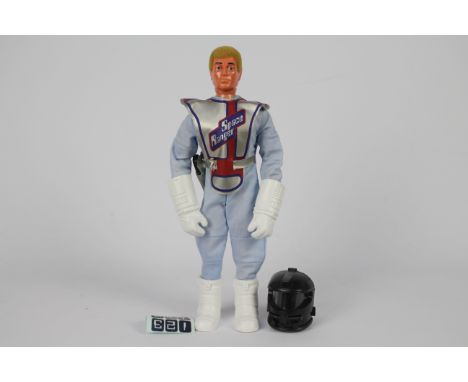Palitoy, Action Man - A vintage Palitoy Talking Space Ranger Captain figure in Space Ranger Patroller Outfit. The blonde floc