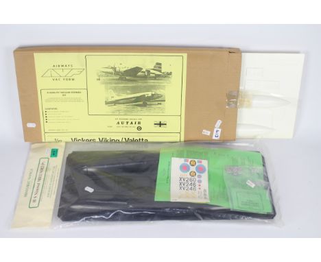 Airways Vac Form - A Vickers Viking / Valetta 1.72 scale model kit and a sealed Historic Wings H S Nimrod MR1/MR2 1.72 scale 