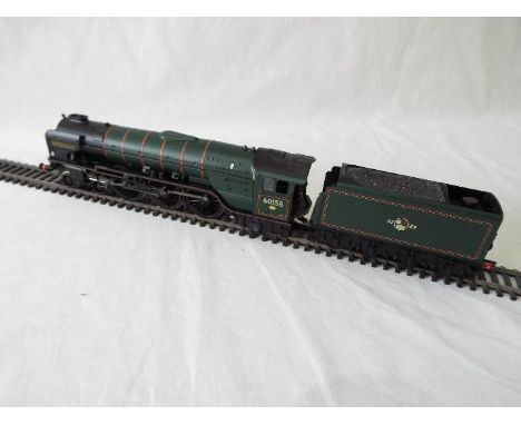 Bachmann - an OO gauge class A1, 4-6-2 locomotive and tender, op no 60158, 'Aberdonian' BR green lined livery with late crest