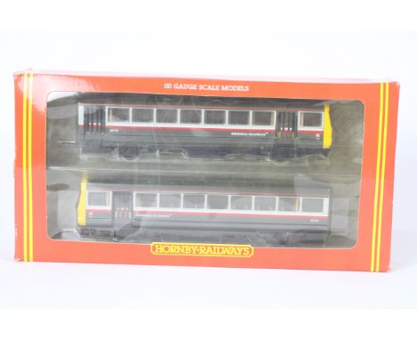 Hornby - A boxed OO gauge Class 142 Pacer Twin Railbus set in Regional Railways livery # R.451. The models appear Mint in a G