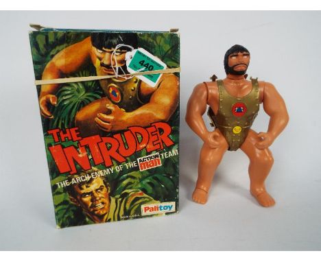 Palitoy, Action Man - A boxed vintage Palitoy 'The Intruder' figure. Figure appears to be in Good overall condition with some