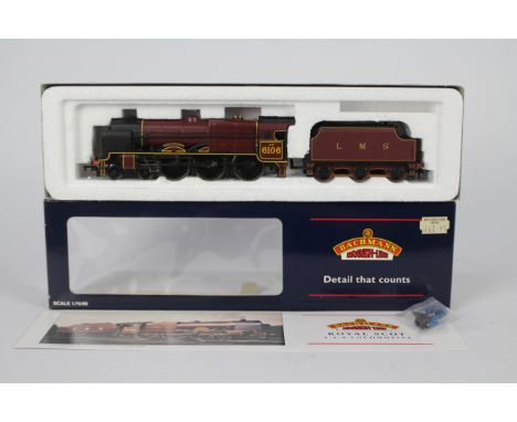 Bachmann - A boxed OO gauge Scot Class 4-6-0 steam loco named Gordon Highlander operating number 6106 in LMS maroon livery. #