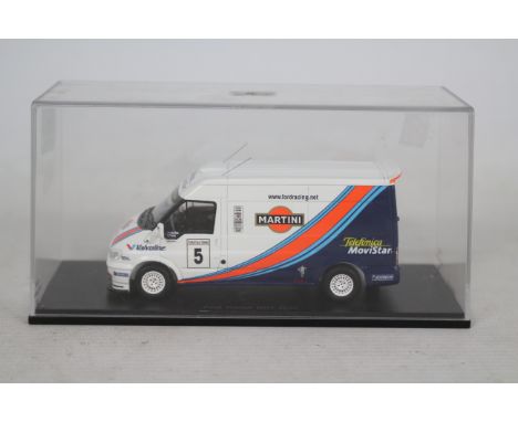 Spark - A boxed die-cast #S0284 Ford Transit WRT 2000. Die-cast model appears in excellent condition. Box appears in excellen