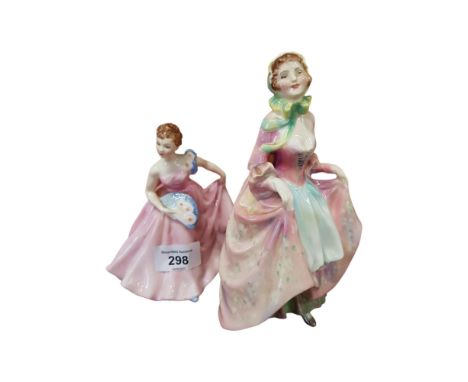 2 VINTAGE ROYAL DOULTON FIGURES 