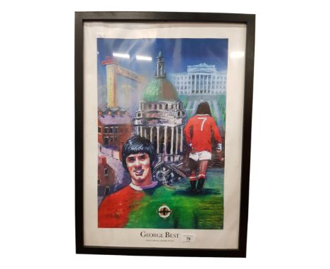 GEORGE BEST PRINT 