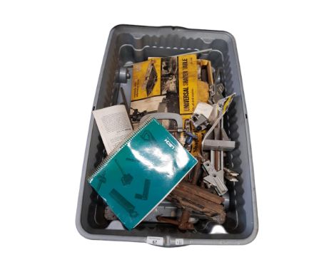 BOX TO INCLUDE OLD WOOD WORKING TOOLS 