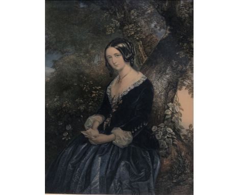 George Baxter, The Letter and The Secret Letterbox, a pair of colour prints, 39cm x 27cm; another print, Stafford O'Brien, ha