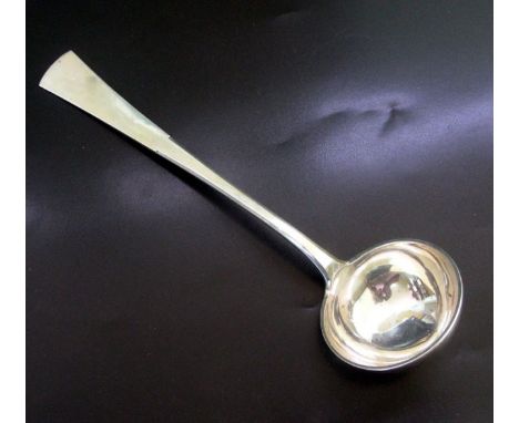 Austro-Hungarian Silver Ladle, Circa 1900.Oval bowl.Length: 22.5cm / 8.85in.116gr / 3.7oz.Starting Price: $140