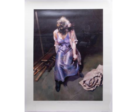 Robert Lenkiewicz, 'Painter with Women', St Anthony theme, signed edition print, published by Washington Green, 1992, no. 289