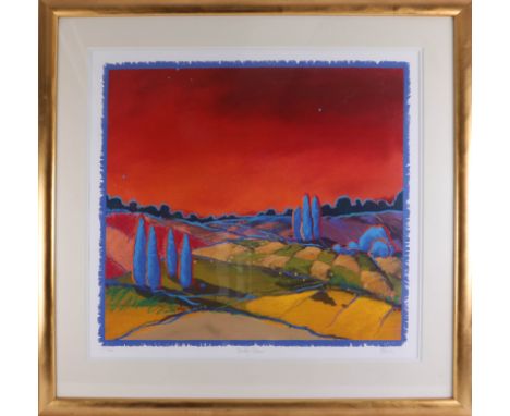 B.H.Brody signed edition print 217/395 'Sunday's Dream', 1999, mounted, framed and glazed, with certificate, 100cm x 101cm.