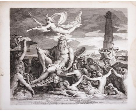 JAMES BARRY RA (1741-1806)  The Thames, or the Triumph of Navigation  Etching and engraving, Pressly 1981.20 VI/VI, 41.5 x 50
