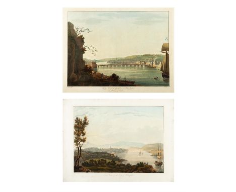 AFTER THOMAS SAUTELLE ROBERTS (1760-1826) West View of the City of Waterford from Views in Ireland (Abbey Scenery 453) East V