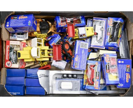 A quantity of Bburago cars and die-cast models, various, etc  
