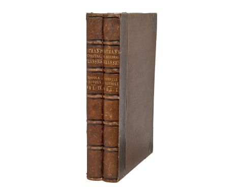 Cotman (John Sell, illustrator), Turner (Dawson), et al., Engravings of Sepulchral Brasses in Norfolk and Suffolk,&nbsp;two-v