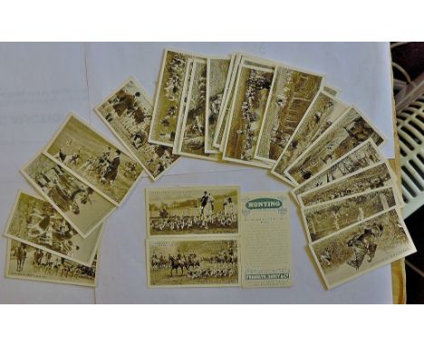 Franklin Davey & Co 1925 Hunting, set of 25