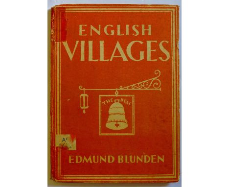 Polish Interest - a book "English Villages" stamped "Library of the Polish Air Force" Wing Commander M. Bokalski OBE, April 1