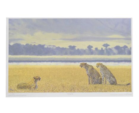 B.A.S. - Signed limited edition print - 'Hot Hazy Day', 504/750, 49.5 x 75cm, framed under glass
