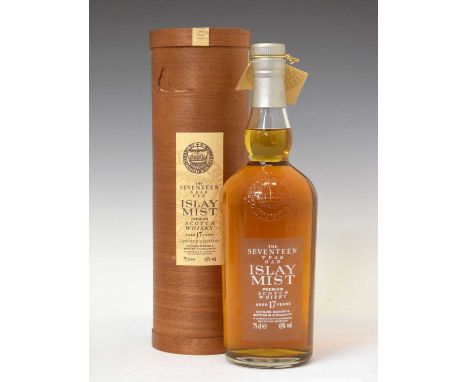 Islay Mist limited edition Premium Scotch Whisky, distilled by D.Johnstone &amp; Co. (Laphroaig), aged 17 years, 1 bottle in 