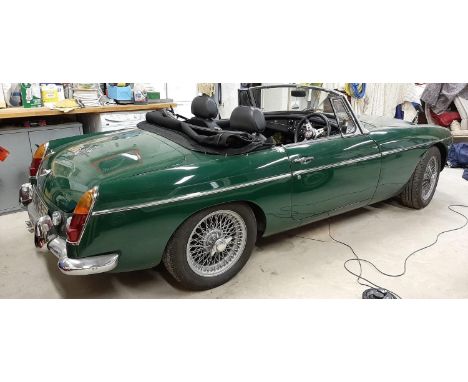 A 1968 MGC Roadster Registration number ONL 755F Frame number G-CN1/163-G Engine number 29G-RC-H/428 Very rare automatic MOT'