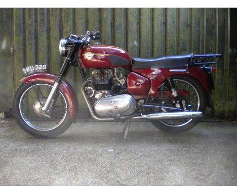 A 1963 Royal Enfield ConstellationFrame number 11584Engine number SC 11165Registration YKU  329 (transferrable)Unrestored ori