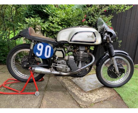 A 1956 Manx Norton 350Frame number IIM2Engine number 10M 78410Unrestored original condition Engine rebuilt Not used for sever