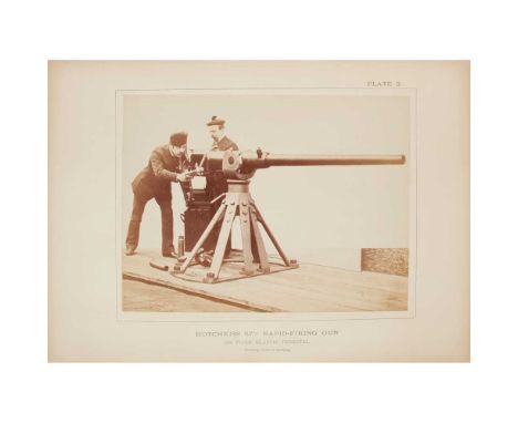 Gunnery Collection of works including rare trade catalogues Hotchkiss &amp; Co. The Hotchkiss Single-Barrel Rapid-Firing Gun.