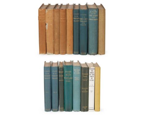 Harvie-Brown, J. A. (editor) A Vertebrate Fauna of Scotland, complete set, several volumes inscribed or with letters  compris