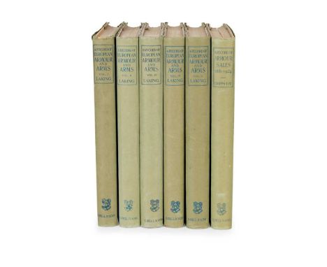 Laking, Sir Guy Francis A Record of European Armour and Arms through Seven Centuries London: G. Bell and Sons, Ltd., 1920-22.