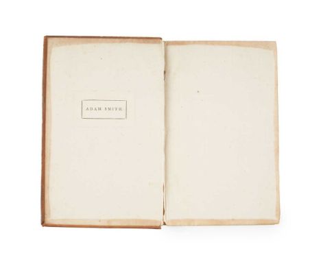 [From the Library of Adam Smith] - Helvétius De l'Homme, de ses Facultés Intellectuelles et de son Éducation  London [i.e. Th