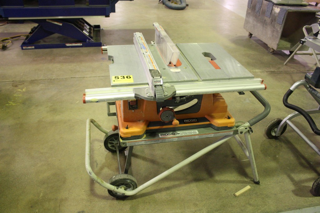 RIDGID MODEL TS24001, 10