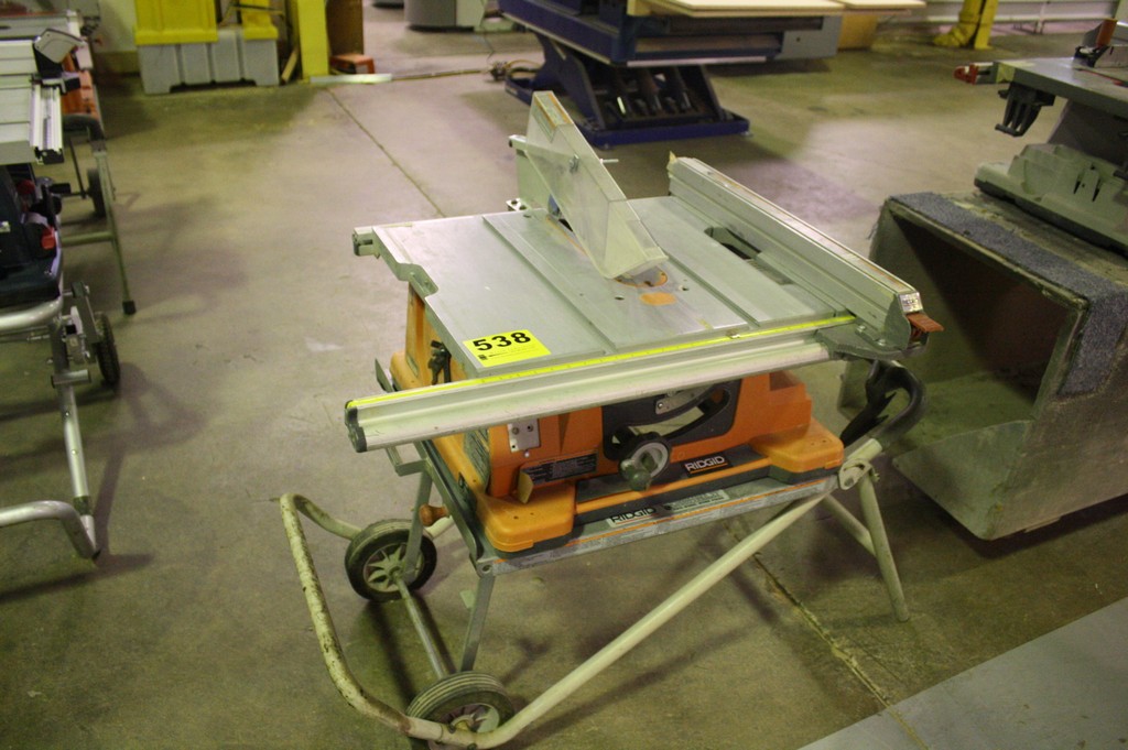 RIDGID MODEL TS24001, 10'' TABLE SAW
