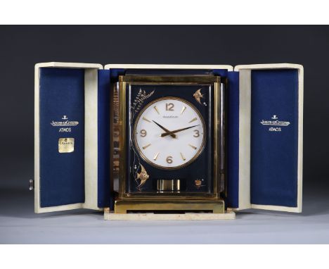 Atmos de Jaeger Lecoultre model Marina with boxSizes: H=230mm l=180mmWeight (K): 4.9kgState: at first glance - good condition