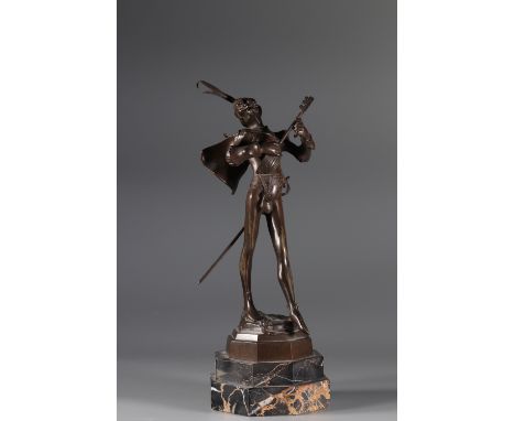 Bronze Mephisto 1900Sizes: H=330mm L=120mmWeight (K): 3.450kgState: at first glance - good condition - no restoration - no re