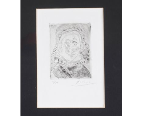 Pablo Picasso lithograph "La servante" Proof signed and numbered 16/50Sizes: Cadre H=520mm L=430mm Lithographie H=120mm L=85m