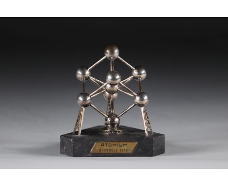 Souvenir from 1958 Atomium in chrome.Sizes: H=115mm L=100mmWeight (K): 0.500kgState: at first glance - good condition - no re