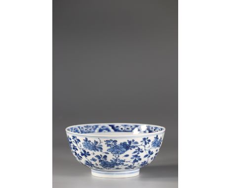 China  blanc bleu bowl brand under pieceRegion: CHINASizes: H=65mm D=145mmWeight (K): 0.220kgState: After checking - chips - 