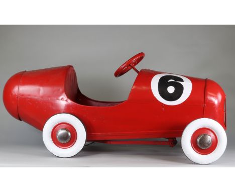 Children's pedal carSizes: L=1200mm l=50mmWeight (K): 16kgState: After checking - normal wear - no restoration - no repair