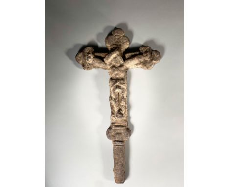 Christ on the cross from the 16th centurySizes: H=570mm H=320mmWeight (K): 9.4kgState: After checking - normal wear - no rest
