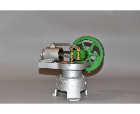 A WORKING MODEL OF AN A E &amp; H. ROBINSON &amp; CO. HOT AIR ENGINE, size B4, not tested, horizontal single cylinder powerin