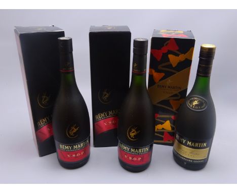 Three Remy Martin Fine Champagne Cognac VSOP, 70cl 40%vol, in cartons 3btls
