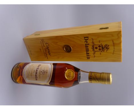 Delamain Cognac Grande Champagne 1973, 700ml 40%vol, in wooden case, 1btl