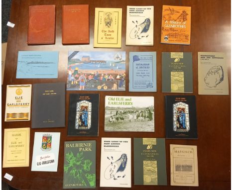 Collection Of Vintage Books On Fife To Include Glenrothes and Elie. 