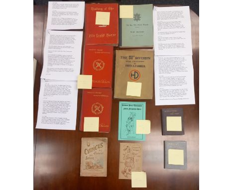 Collection of Vintage Military Books many first editions.For further detailed information and condition of these publications